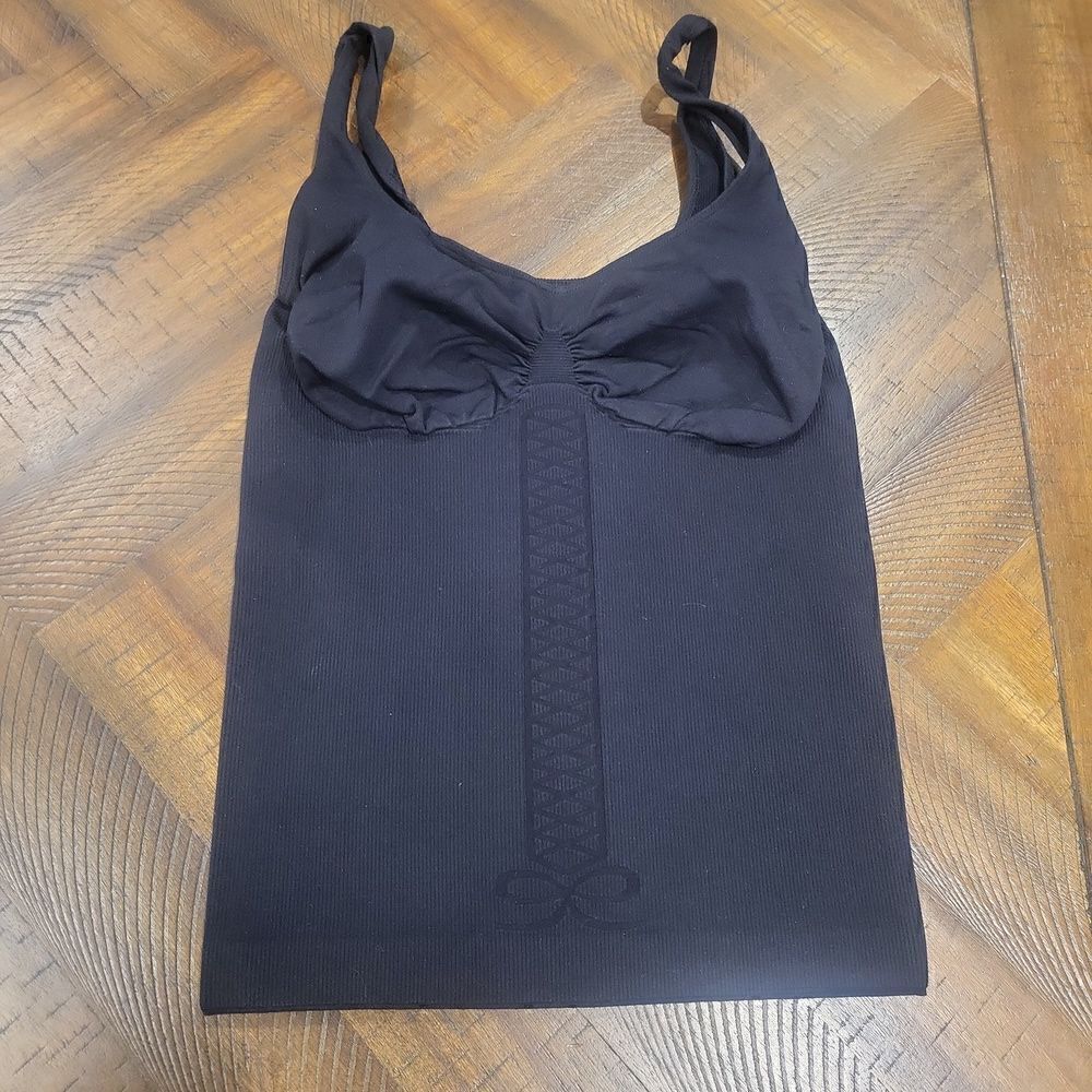 Guess Tummy Control Ribbed Camisole Black XS/S